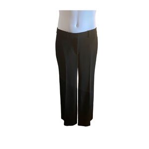 NWT Theory black wide leg wool pant size 00
